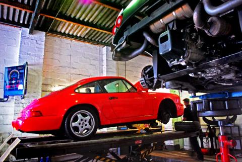 Porsche 964 fault diagnosed with replaced crank sensor 