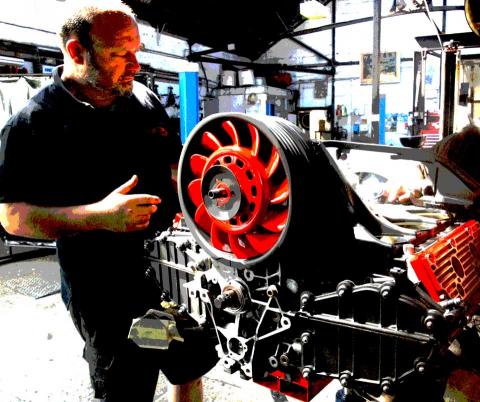 nine eleven Porsche engine rebuild by specialist Braunton Engineering